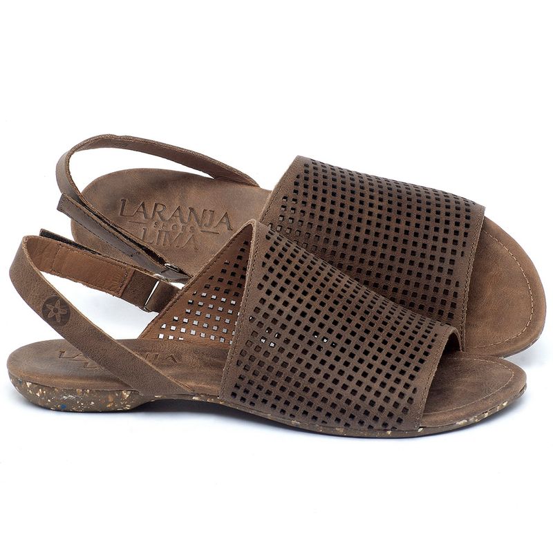 Laranja_Lima_Shoes_Sapatos_Femininos_Sandalia_Rasteira_Flat_em_Couro_Marrom_-_Codigo_-_148031_1