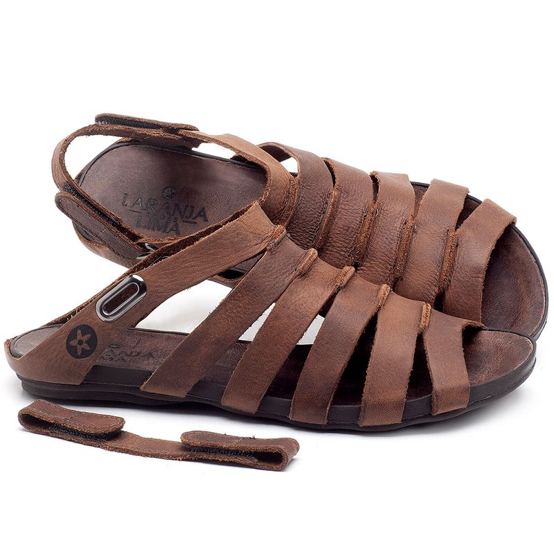 Laranja_Lima_Shoes_Sapatos_Femininos_Sandalia_Rasteira_Flat_em_Couro_Marrom_-_Codigo_-_1
