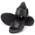 Laranja_Lima_Shoes_Sapatos_Femininos_Sandalia_Rasteira_Flat_em_Couro_Preto_-_Codigo_-_137290_2
