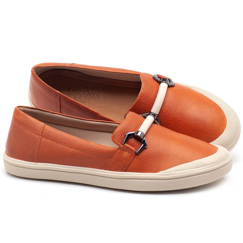 Laranja_Lima_Shoes_Sapatos_Femininos_Tenis_Cano_Baixo_em_Couro_Laranja_-_Codigo_-_56184_1