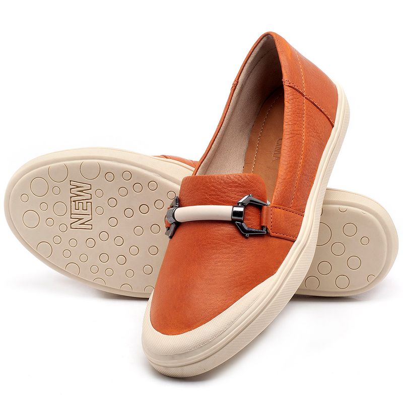 Laranja_Lima_Shoes_Sapatos_Femininos_Tenis_Cano_Baixo_em_Couro_Laranja_-_Codigo_-_56184_2
