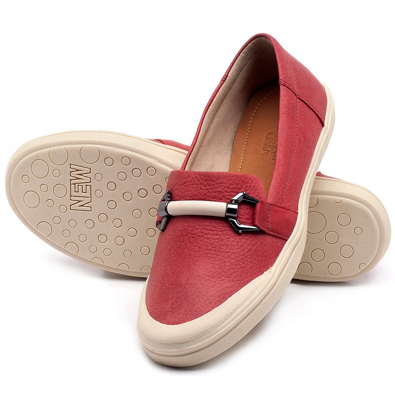 Laranja_Lima_Shoes_Sapatos_Femininos_Tenis_Cano_Baixo_em_Couro_Vermelho_-_Codigo_-_56184_2