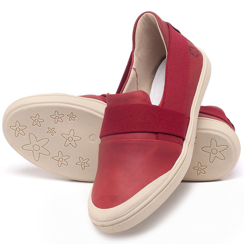 Laranja_Lima_Shoes_Sapatos_Femininos_Tenis_Cano_Baixo_em_Couro_Vermelho_-_Codigo_-_56198_2