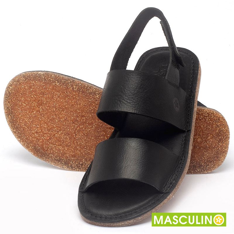 Laranja_Lima_Shoes_Sapatos_Masculinos_Rasteira_em_Couro_Preto_-_Codigo_-_141179_2