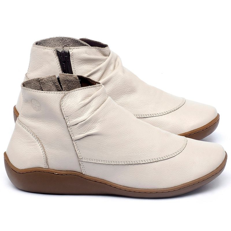 Laranja_Lima_Shoes_Sapatos_Femininos_Flat_Boot_em_Couro_Off-White_-_Codigo_-_139037_1