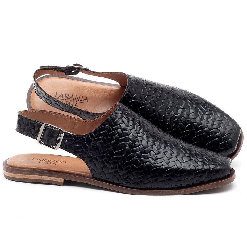 Laranja_Lima_Shoes_Sapatos_Femininos_Sapatilha_Bico_Quadrado_em_Couro_Preto_-_Codigo_-_136085_1