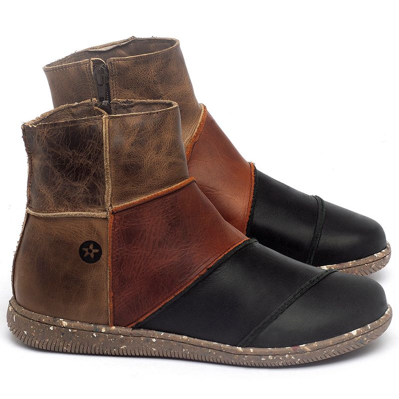 Laranja_Lima_Shoes_Sapatos_Femininos_Flat_Boot_em_Couro_Multicolor_-_Codigo_-_137326_1