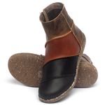 Laranja_Lima_Shoes_Sapatos_Femininos_Flat_Boot_em_Couro_Multicolor_-_Codigo_-_137326_2