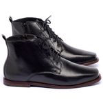 Laranja_Lima_Shoes_Sapatos_Femininos_Bota_Cano_Curto_em_Couro_Preto_-_Codigo_-_136088_1