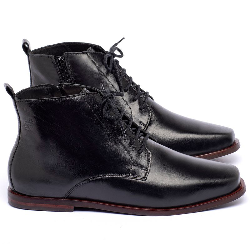 Laranja_Lima_Shoes_Sapatos_Femininos_Bota_Cano_Curto_em_Couro_Preto_-_Codigo_-_136088_1