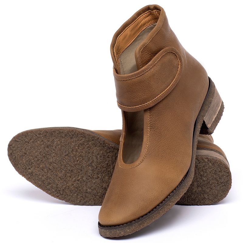 Laranja_Lima_Shoes_Sapatos_Femininos_Bota_Cano_Curto_em_Couro_Caramelo_-_Codigo_-_56230_2