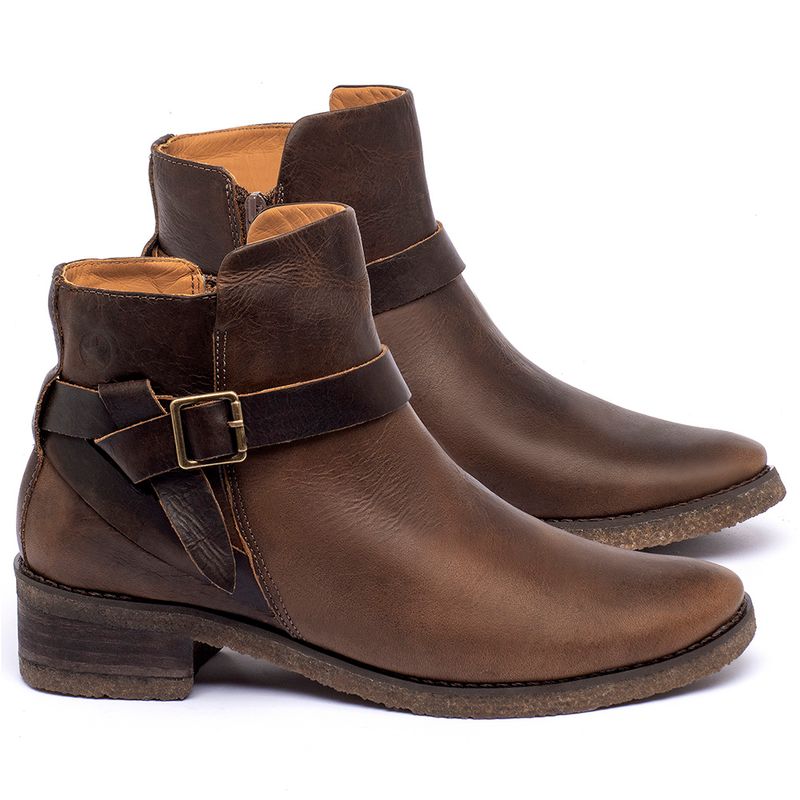 Laranja_Lima_Shoes_Sapatos_Femininos_Bota_Cano_Curto_em_Couro_Marrom_-_Codigo_-_56231_1