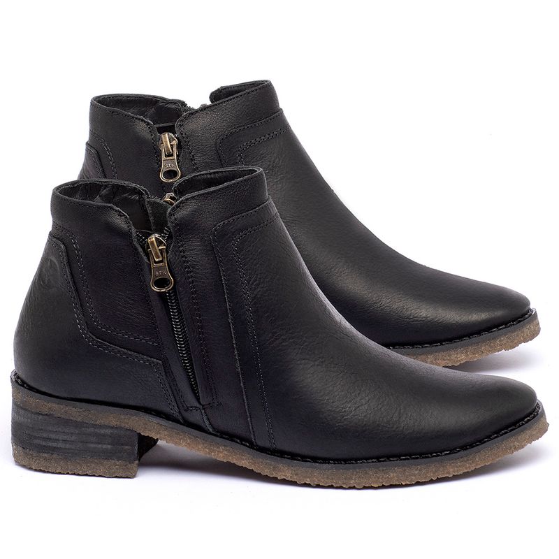 Laranja_Lima_Shoes_Sapatos_Femininos_Bota_Cano_Curto_em_Couro_Preto_-_Codigo_-_56234_1