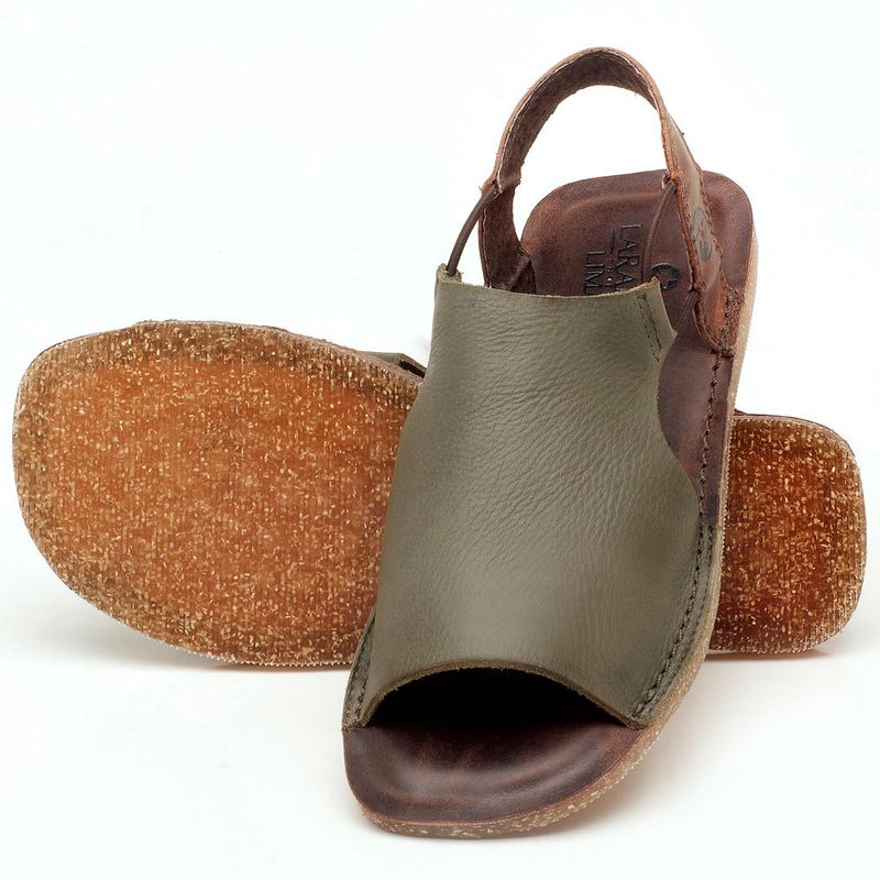 Laranja_Lima_Shoes_Sapatos_Femininos_Sandalia_Rasteira_Flat_em_Couro_Musgo_-_Codigo_-_141043_2