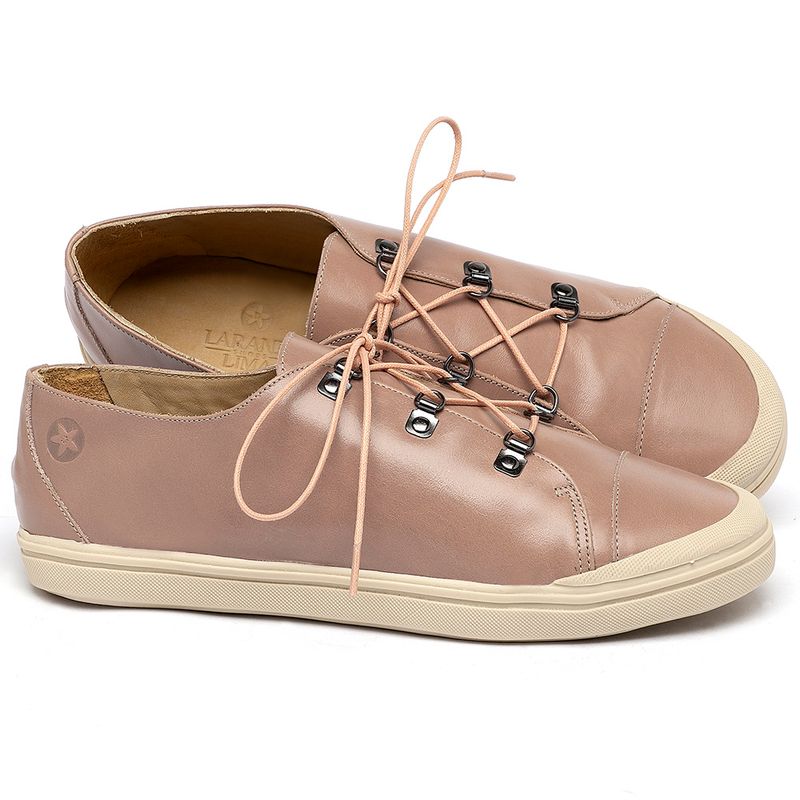 Laranja_Lima_Shoes_Sapatos_Femininos_Tenis_Cano_Baixo_em_Couro_Nude_-_Codigo_-_3747_1