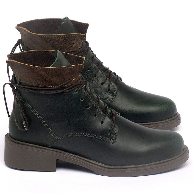 Laranja_Lima_Shoes_Sapatos_Femininos_Bota_Cano_Curto_Salto_de_3_cm_em_Couro_Verde_-_Codigo_-_137317_1