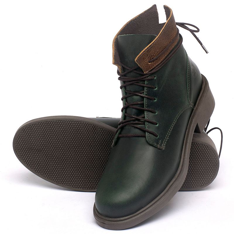 Laranja_Lima_Shoes_Sapatos_Femininos_Bota_Cano_Curto_Salto_de_3_cm_em_Couro_Verde_-_Codigo_-_137317_2