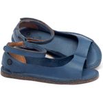 Laranja_Lima_Shoes_Sapatos_Femininos_Sandalia_Rasteira_Flat_em_Couro_Azul_-_Codigo_-_141158_1
