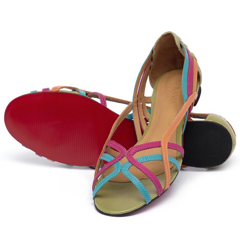 Laranja_Lima_Shoes_Sapatos_Femininos_Sapatilha_Peep_Toe_em_Couro_Colorido_-_Codigo_-_56218_2