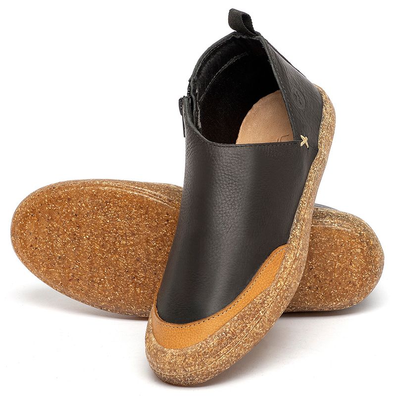 Laranja_Lima_Shoes_Sapatos_Femininos_Tenis_Cano_Baixo_em_Couro_Preto_-_Codigo_-_141190_2