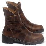 Laranja_Lima_Shoes_Sapatos_Femininos_Bota_Cano_Curto_em_Couro_Marrom_-_Codigo_-_137235_1