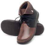 Laranja_Lima_Shoes_Sapatos_Femininos_Flat_Boot_em_Couro_Bicolor_-_Codigo_-_56126_2