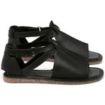 Laranja_Lima_Shoes_Sapatos_Femininos_Sandalia_Rasteira_Flat_em_Couro_Preto_-_Codigo_-_141210_1