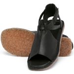 Laranja_Lima_Shoes_Sapatos_Femininos_Sandalia_Rasteira_Flat_em_Couro_Preto_-_Codigo_-_141210_2