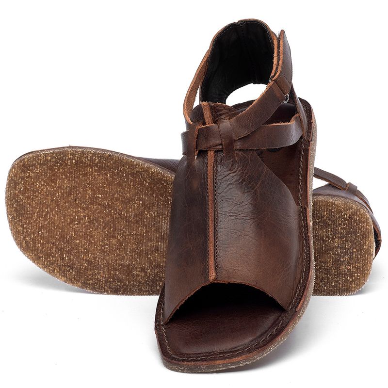 Laranja_Lima_Shoes_Sapatos_Femininos_Sandalia_Rasteira_Flat_em_Couro_Marrom_-_Codigo_-_141210_2