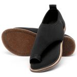 Laranja_Lima_Shoes_Sapatos_Femininos_Sandalia_Rasteira_Flat_em_Neoprene_Preto_-_Codigo_-_137349_2