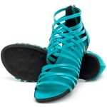 Laranja_Lima_Shoes_Sapatos_Femininos_Sandalia_Rasteira_Flat_em_Couro_Azul_-_Codigo_-_137188_2