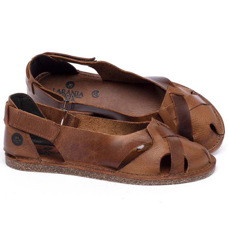 Laranja_Lima_Shoes_Sapatos_Femininos_Sandalia_Rasteira_Flat_em_Couro_Caramelo_-_Codigo_-_141059_1