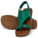Laranja_Lima_Shoes_Sapatos_Femininos_Sandalia_Rasteira_Flat_em_Couro_Verde_-_Codigo_-_141211_2