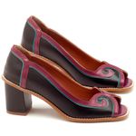 Laranja_Lima_Shoes_Sapatos_Femininos_Peep_Toe_Laranja_Lima_Shoes_Salto_de_6_cm_em_Couro_Bicolor_-_Codigo_-_3578_1