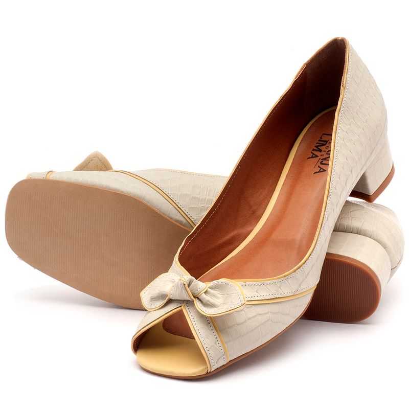 Laranja_Lima_Shoes_Sapatos_Femininos_Peep_Toe_Laranja_Lima_Shoes_Salto_de_4_cm_em_Couro_Branco_-_Codigo_-_3473_2