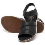 Laranja_Lima_Shoes_Sapatos_Femininos_Sandalia_Rasteira_Flat_em_Couro_Preto_-_Codigo_-_137330_2