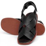 Laranja_Lima_Shoes_Sapatos_Femininos_Sandalia_Rasteira_Flat_em_Couro_Preto_-_Codigo_-_136119_2