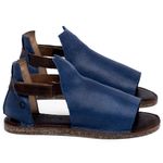 Laranja_Lima_Shoes_Sapatos_Femininos_Sandalia_Rasteira_Flat_em_Couro_Azul_-_Codigo_-_141040_1