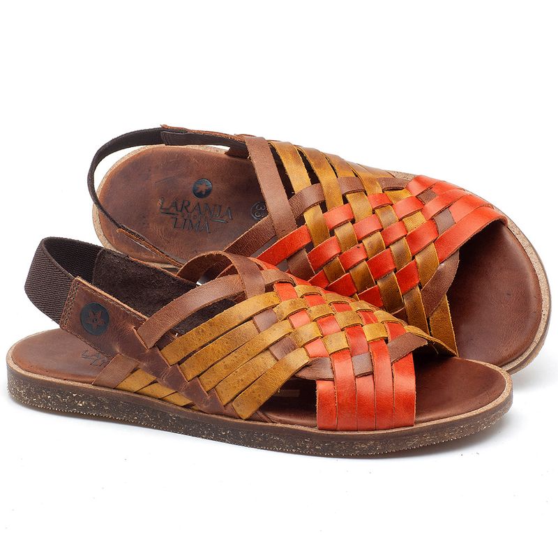 Laranja_Lima_Shoes_Sapatos_Femininos_Sandalia_Rasteira_Flat_em_Couro_Laranja_-_Codigo_-_141092_1
