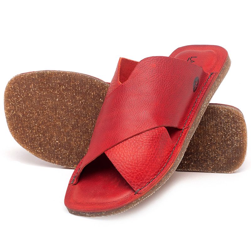 Laranja_Lima_Shoes_Sapatos_Femininos_Sandalia_Rasteira_Flat_em_Couro_Vermelho_-_Codigo_-_141155_2