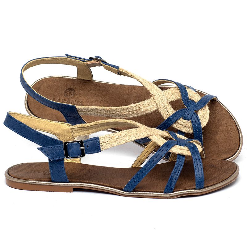 Laranja_Lima_Shoes_Sapatos_Femininos_Sandalia_Rasteira_Flat_em_Couro_Azul_-_Codigo_-_3764_1