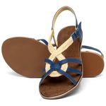 Laranja_Lima_Shoes_Sapatos_Femininos_Sandalia_Rasteira_Flat_em_Couro_Azul_-_Codigo_-_3764_2