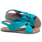 Laranja_Lima_Shoes_Sapatos_Femininos_Sandalia_Rasteira_Flat_em_Couro_Azul_-_Codigo_-_3654_1