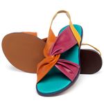 Laranja_Lima_Shoes_Sapatos_Femininos_Sandalia_Rasteira_Flat_em_Couro_Multicolor_-_Codigo_-_3654_2