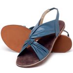 Laranja_Lima_Shoes_Sapatos_Femininos_Sandalia_Rasteira_Flat_em_Couro_Azul_-_Codigo_-_3654_2