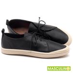 Laranja_Lima_Shoes_Sapatos_Masculinos_Tenis_Masculino_Cano_Baixo_em_Couro_Preto_-_Codigo_-_141085_1