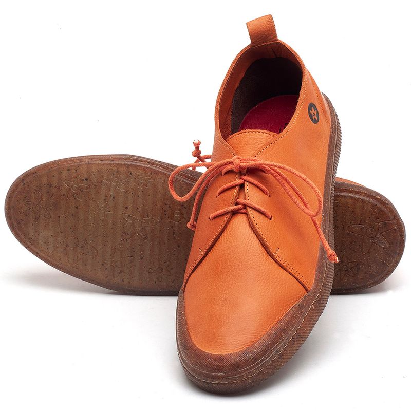 Laranja_Lima_Shoes_Sapatos_Masculinos_Tenis_Masculino_Cano_Baixo_em_Couro_Laranja_-_Codigo_-_141085_2