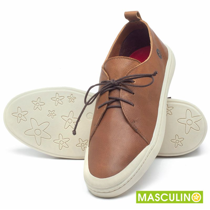 Laranja_Lima_Shoes_Sapatos_Masculinos_Tenis_Masculino_Cano_Baixo_em_Couro_Caramelo_-_Codigo_-_141085_2