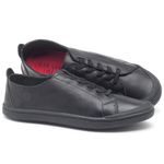 Laranja_Lima_Shoes_Sapatos_Masculinos_Tenis_Masculino_Cano_Baixo_em_Couro_Preto_-_Codigo_-_141088_1
