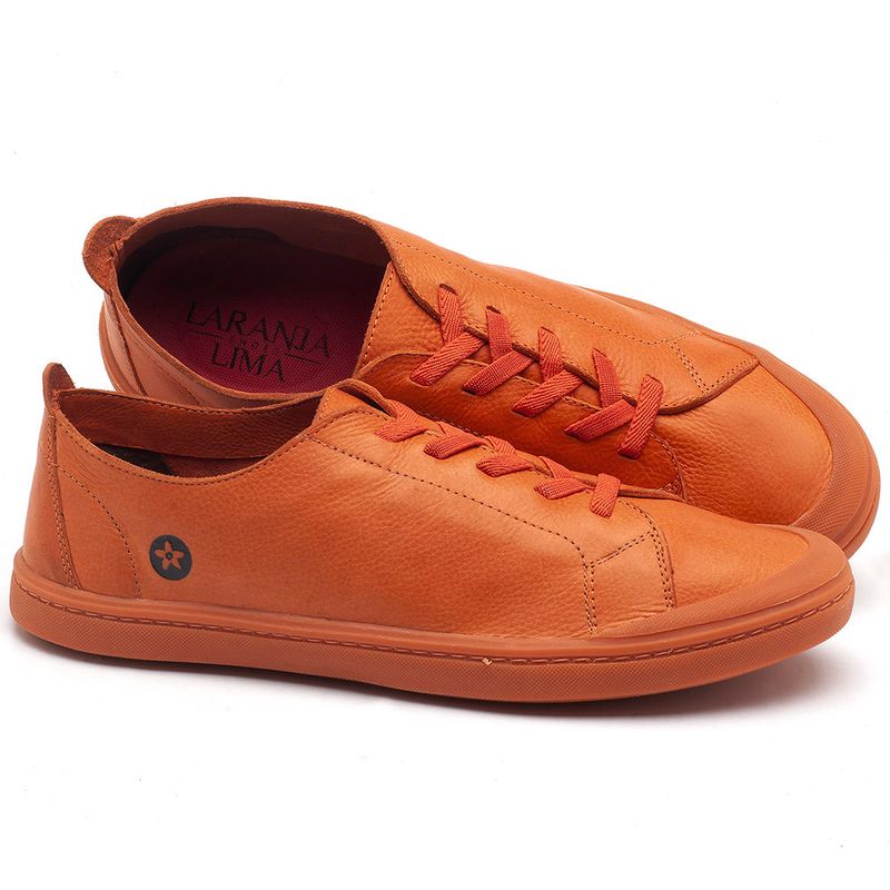 Laranja_Lima_Shoes_Sapatos_Masculinos_Tenis_Masculino_Cano_Baixo_em_Couro_Laranja_-_Codigo_-_141088_1